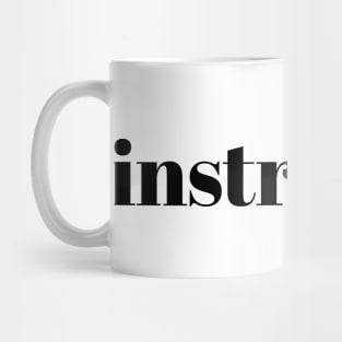 instructor Mug